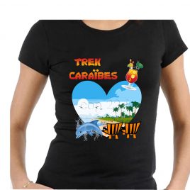 tee-shirt femme trek caraïbes