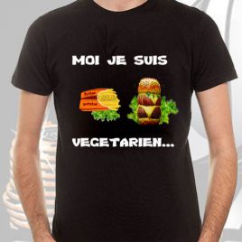 tee-shirt noir homme